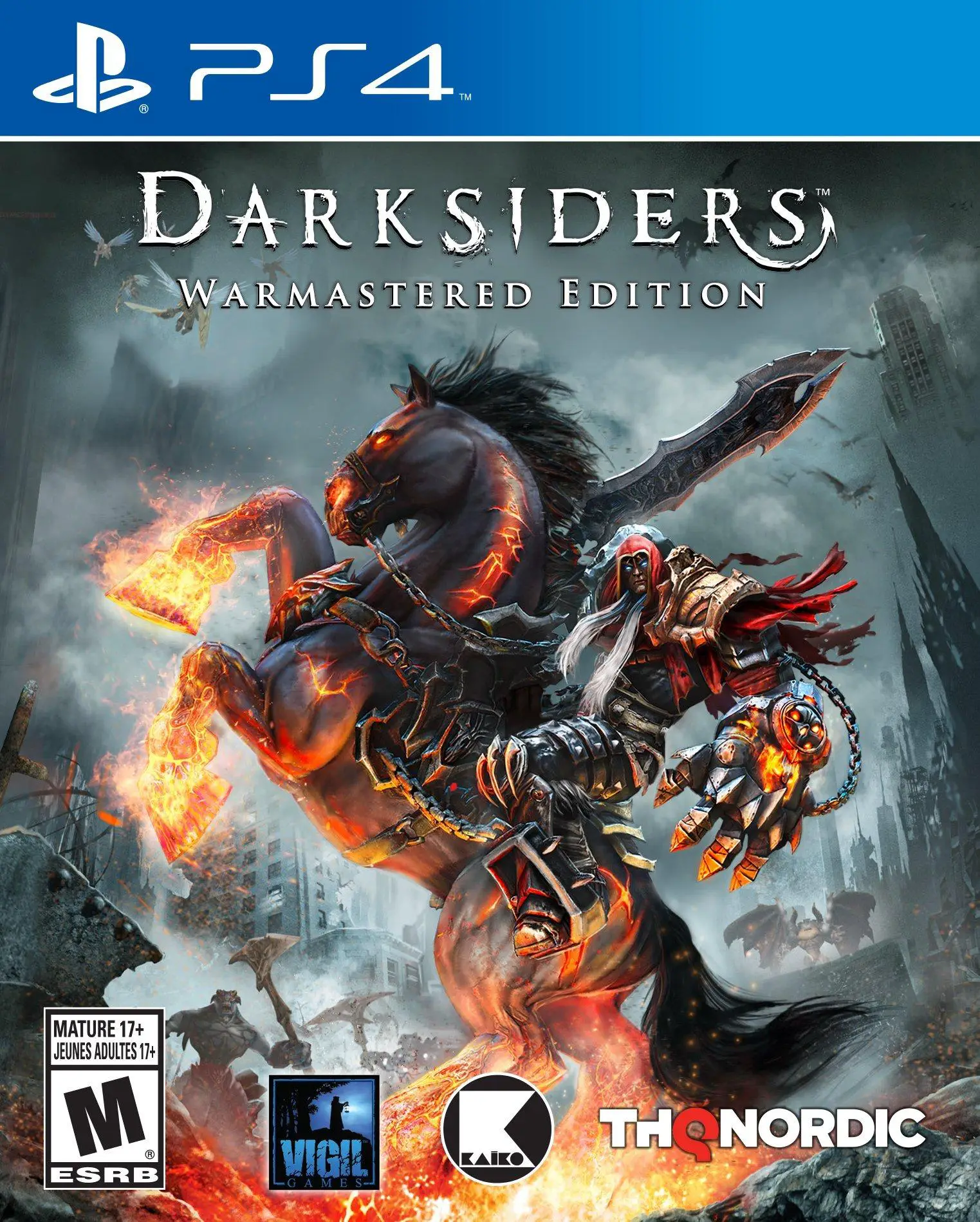 Capa de Darksiders: Warmastered Edition