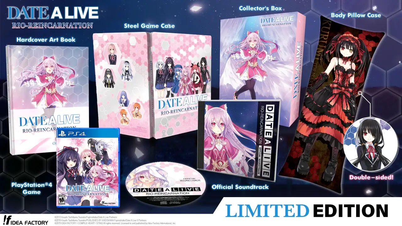 Capa de DATE A LIVE: Rio Reincarnation Limited Edition