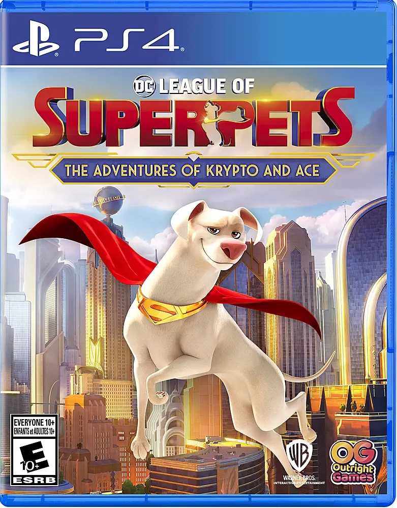 Capa de DC League of Super-Pets: The Adventures of Krypto and Ace