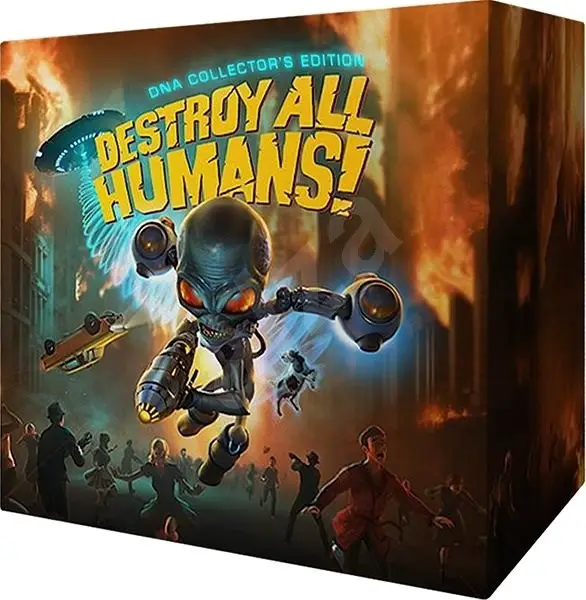 Capa de Destroy All Humans! - DNA Collector's Edition