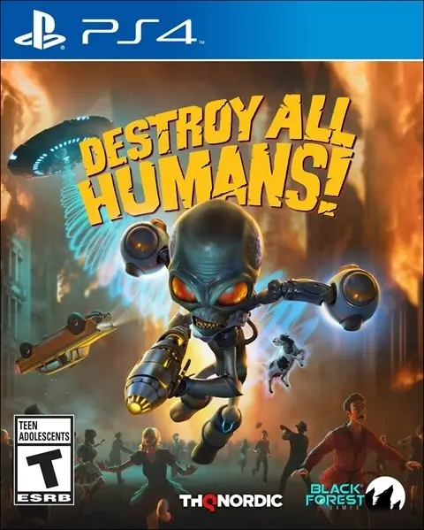 Capa de Destroy All Humans!
