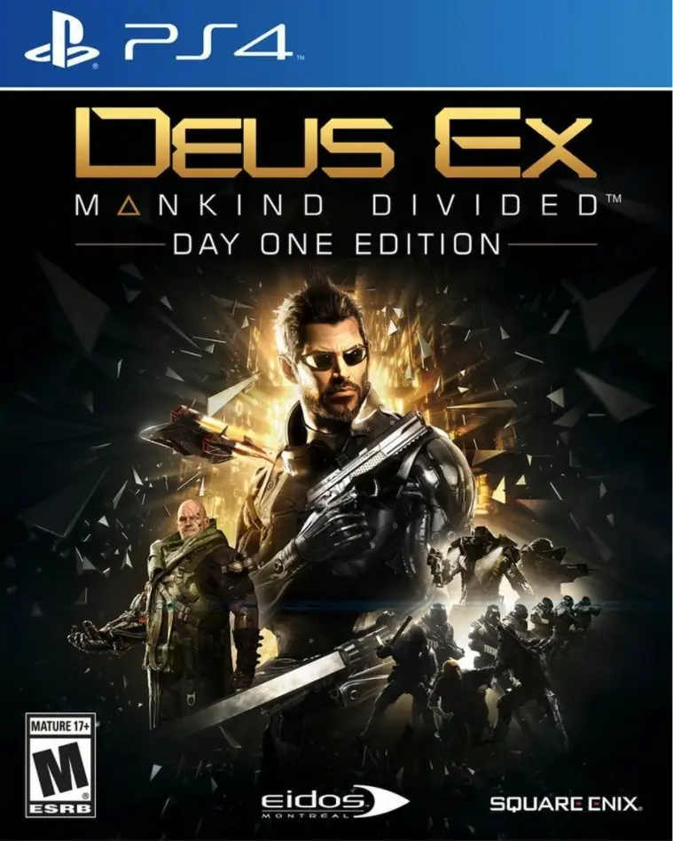 Capa de Deus Ex: Mankind Divided [Day One Edition]
