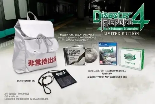 Capa de Disaster Report 4: Summer Memories Limited Edition