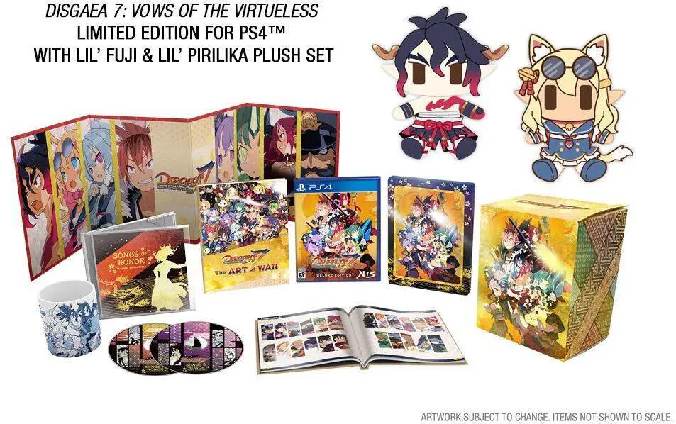 Capa de Disgaea 7: Vows of the Virtueless [Limited Edition Plushie Bundle]