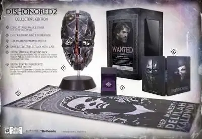 Capa de Dishonored 2 Collector's Edition