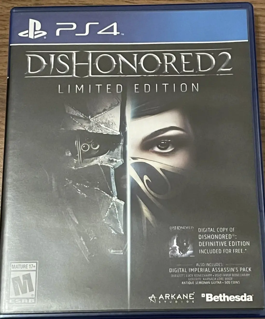 Capa de Dishonored 2 [Limited Edition]