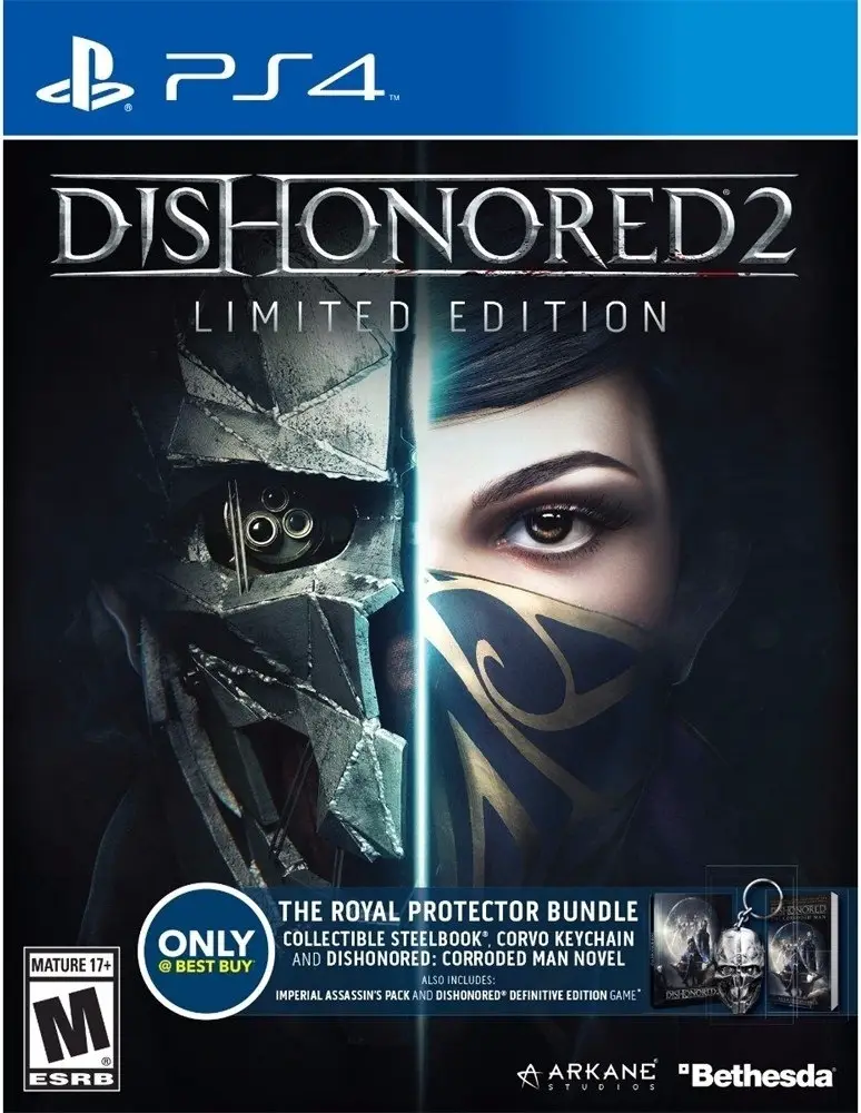Capa de Dishonored 2 Limited Edition: The Royal Protector Bundle
