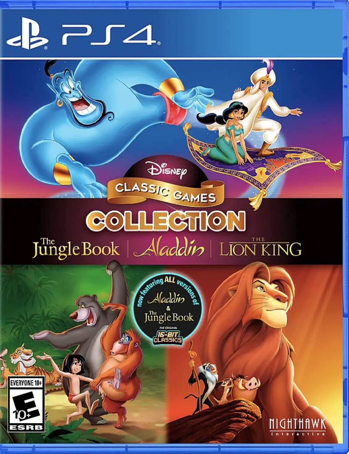 Capa de Disney Classic Games Collection: Aladdin, The Lion King, and The Jungle Book