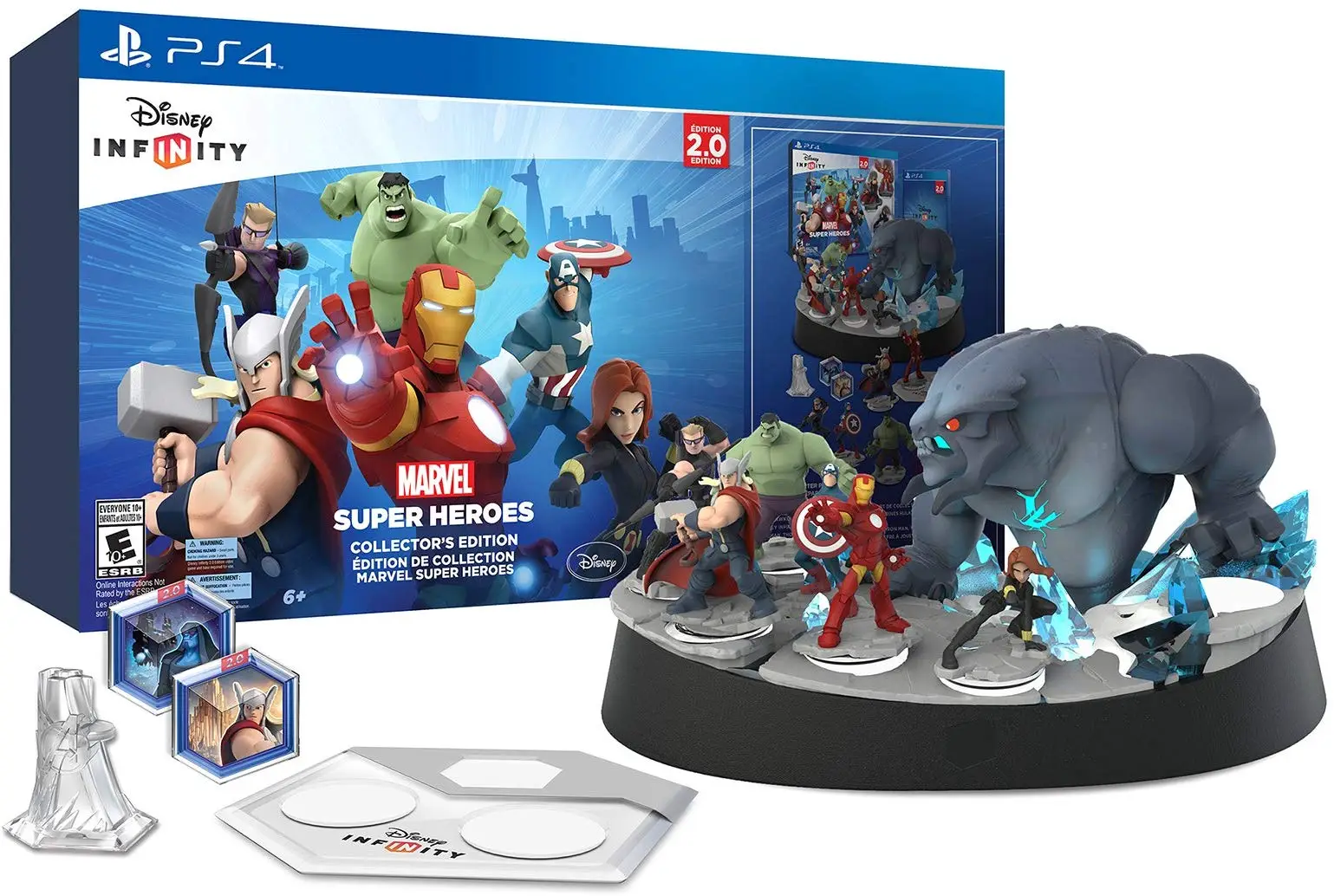 Capa de Disney Infinity 2.0 Edition Marvel Super Heroes Collector's Edition