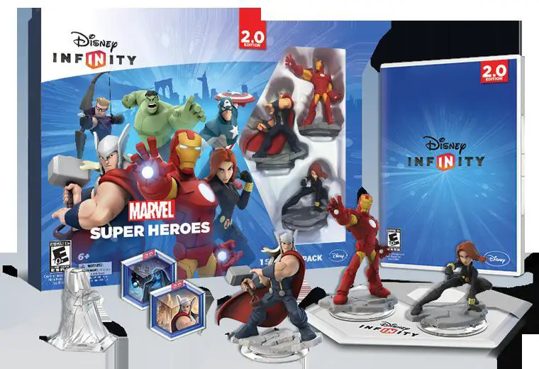 Capa de Disney Infinity 2.0 Edition Marvel Super Heroes