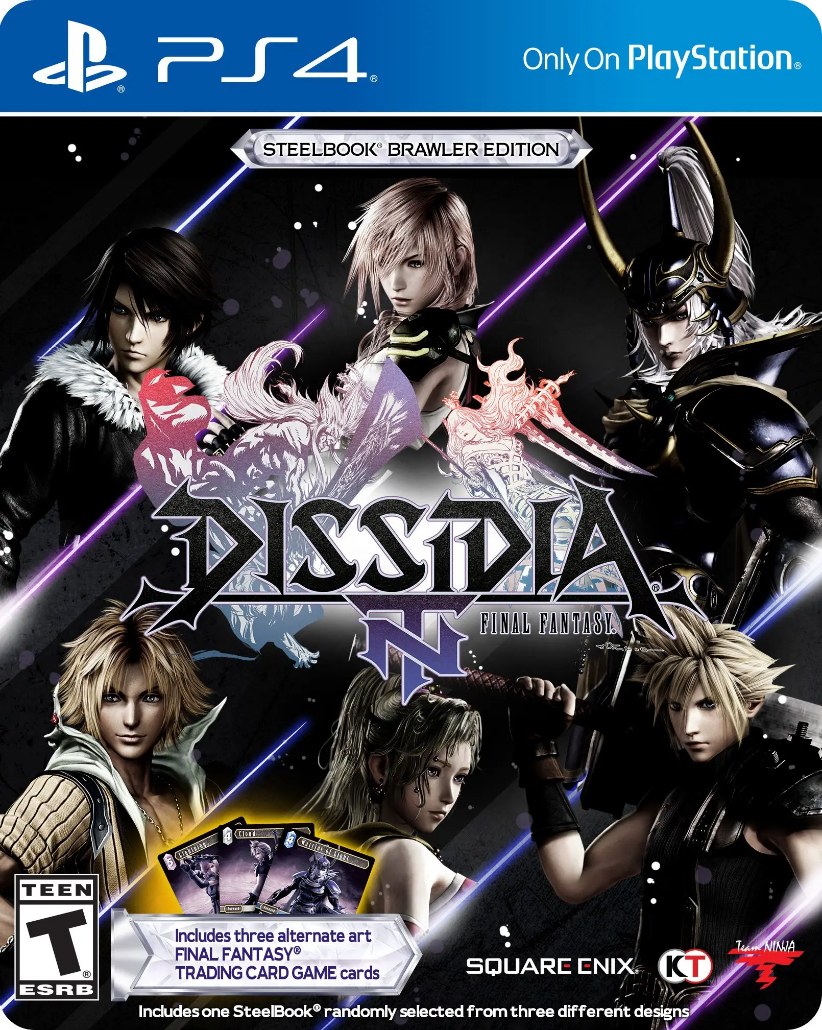Capa de Dissidia Final Fantasy NT (Steelbook Edition)