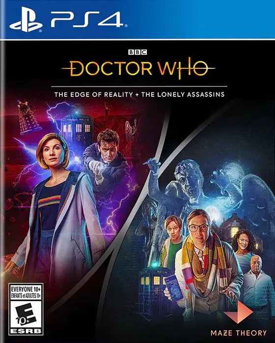 Capa de Doctor Who: The Edge of Reality + The Lonely Assassins