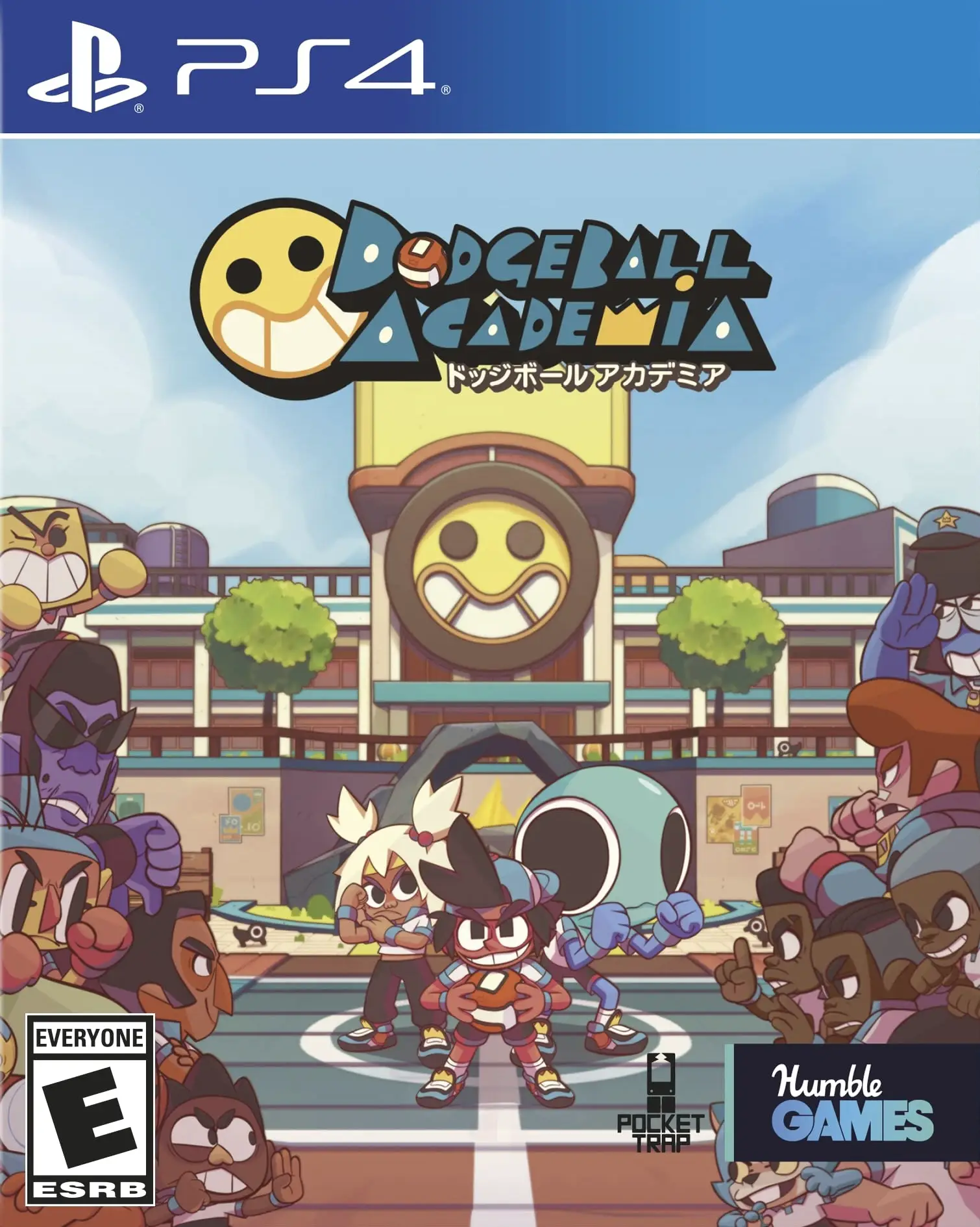 Capa de Dodgeball Academia