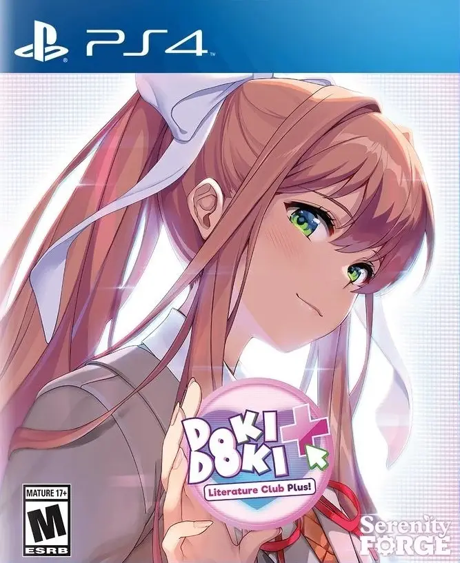 Capa de Doki Doki Literature Club Plus!