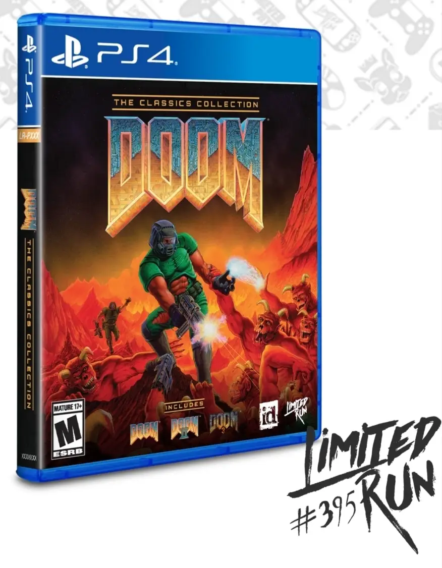 Capa de DOOM: The Classics Collection