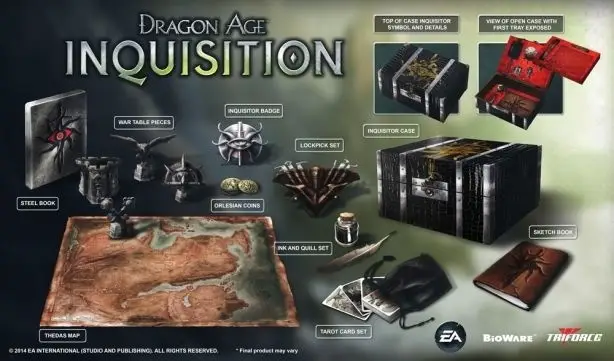 Capa de Dragon Age Inquisition Edition