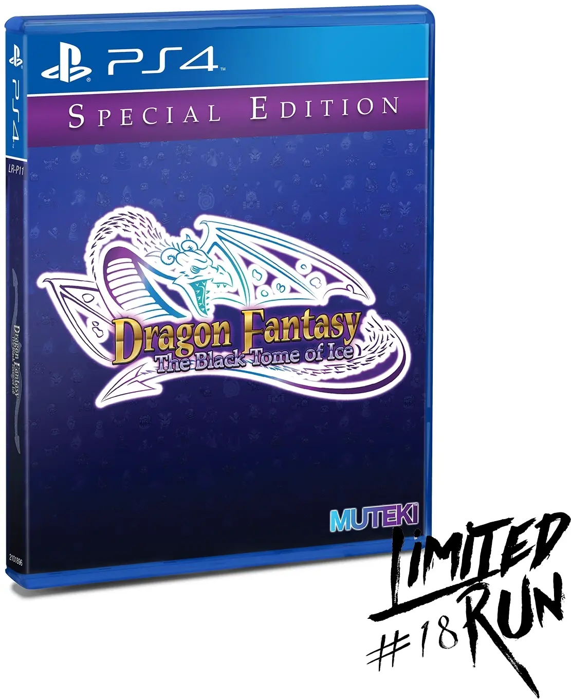 Capa de Dragon Fantasy: The Black Tome of Ice - Special Edition