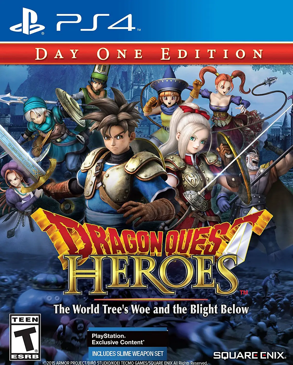 Capa de Dragon Quest Heroes: The World Tree's Woe and the Blight Below (Day One Edition)