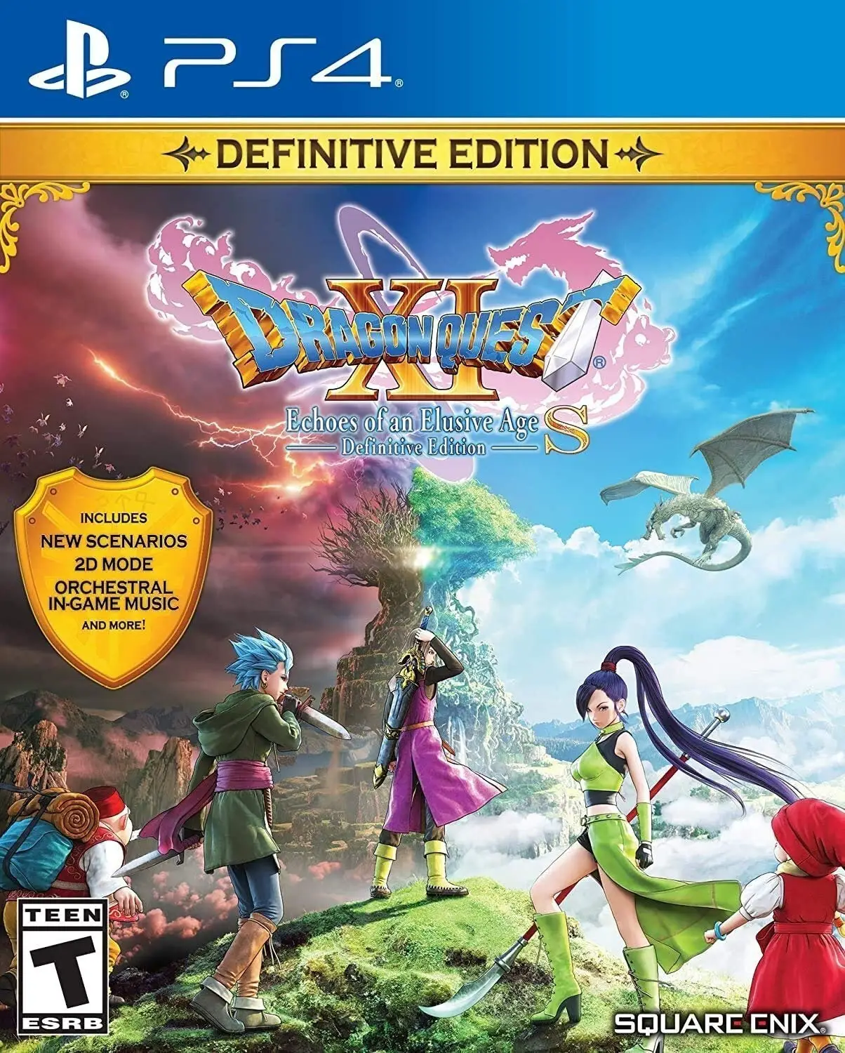 Capa de Dragon Quest XI S: Echoes of an Elusive Age - Definitive Edition