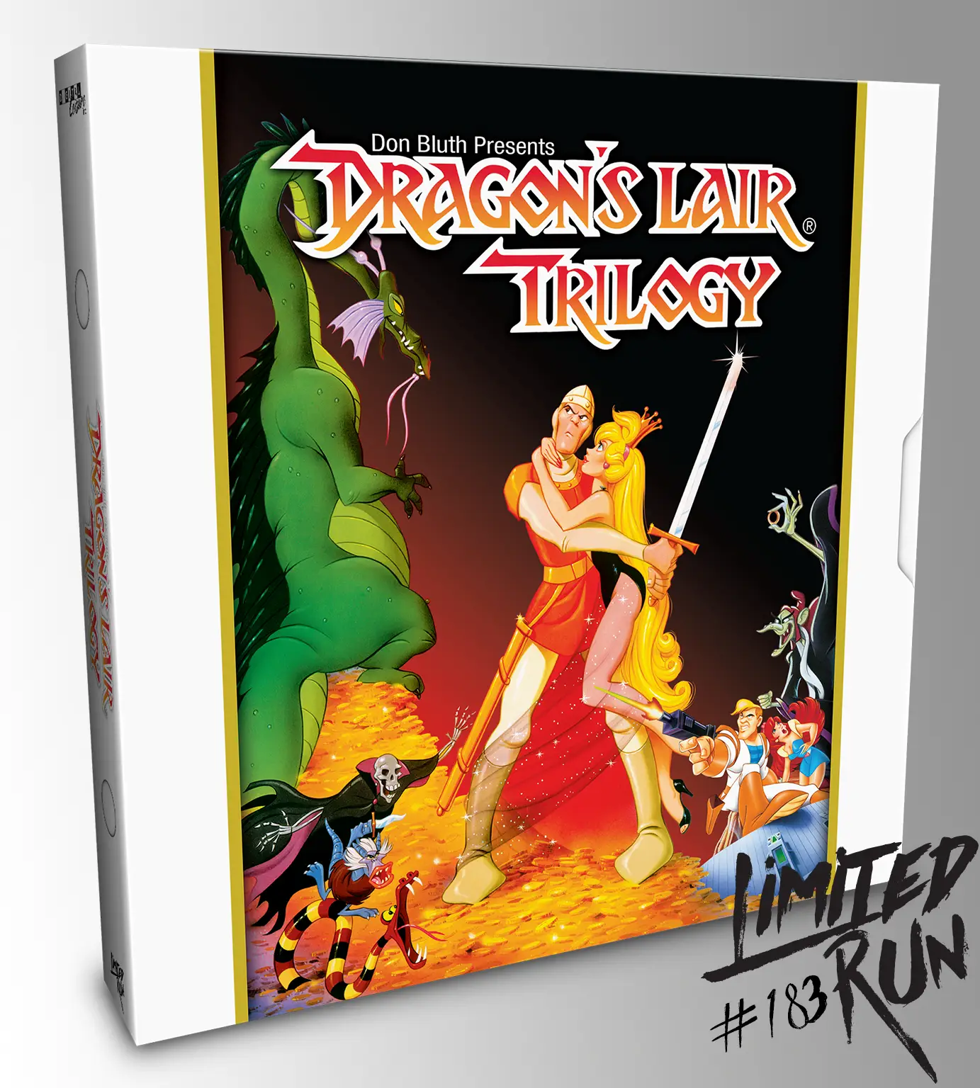 Capa de Dragon's Lair Trilogy Classic Edition