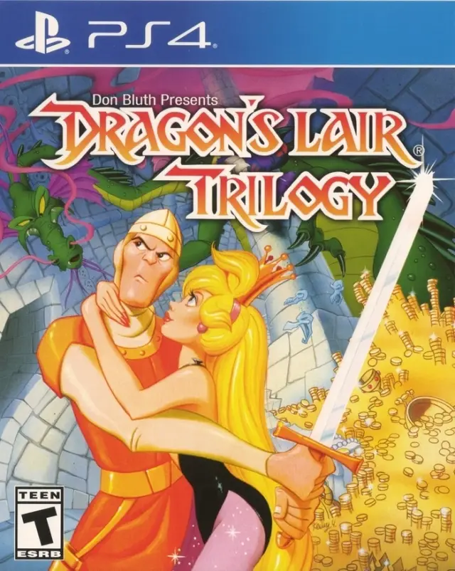 Capa de Dragon's Lair Trilogy