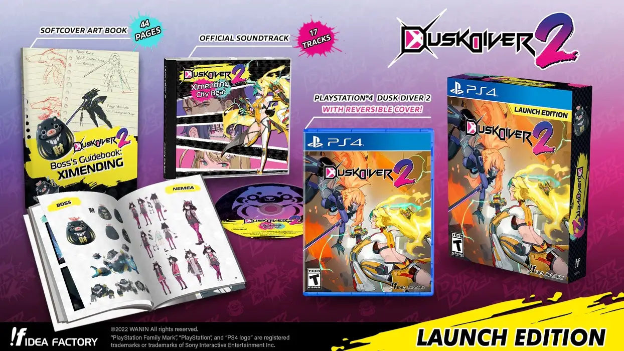 Capa de Dusk Diver 2 [Launch Edition]