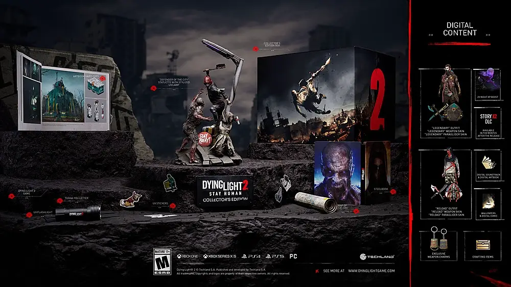 Capa de Dying Light 2 Stay Human (Collector's Edition)