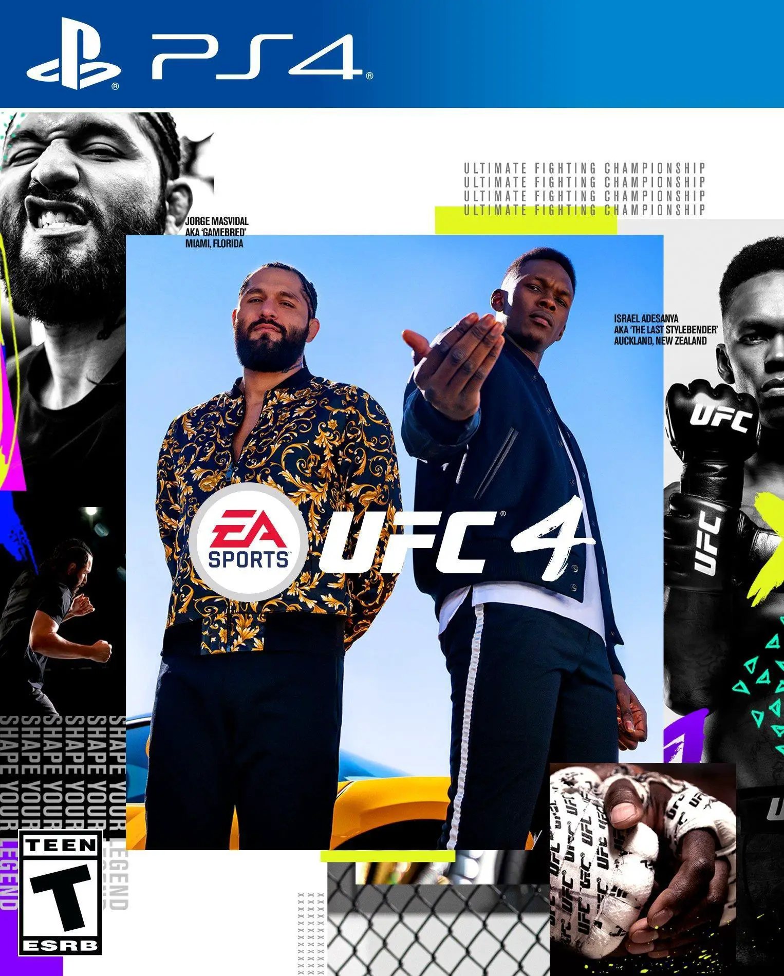 Capa de EA Sports UFC 4