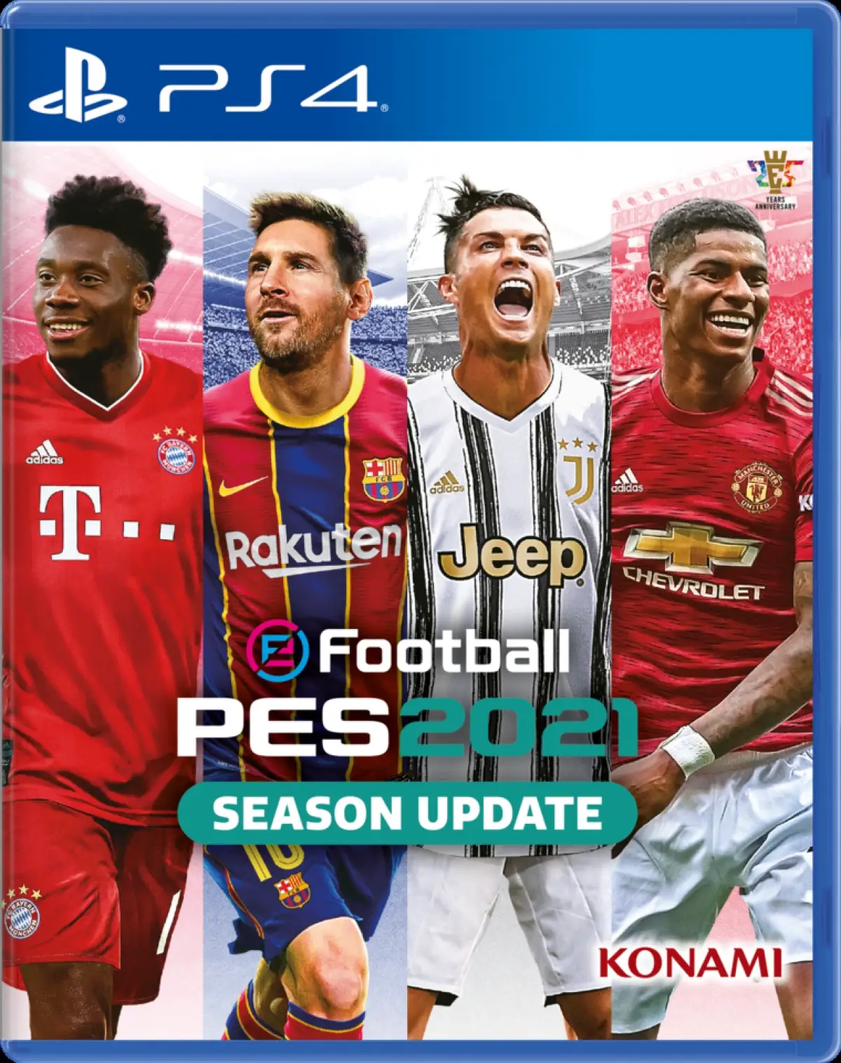 Capa de eFootball PES 2021 Season Update
