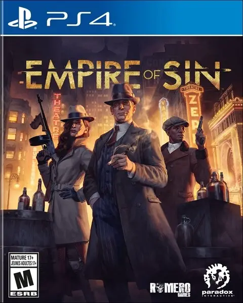 Capa de Empire of Sin