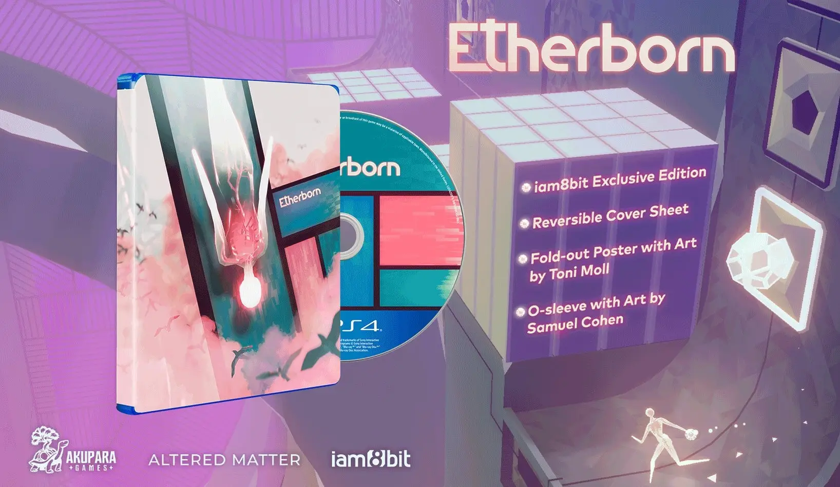 Capa de Etherborn [iam8bit]