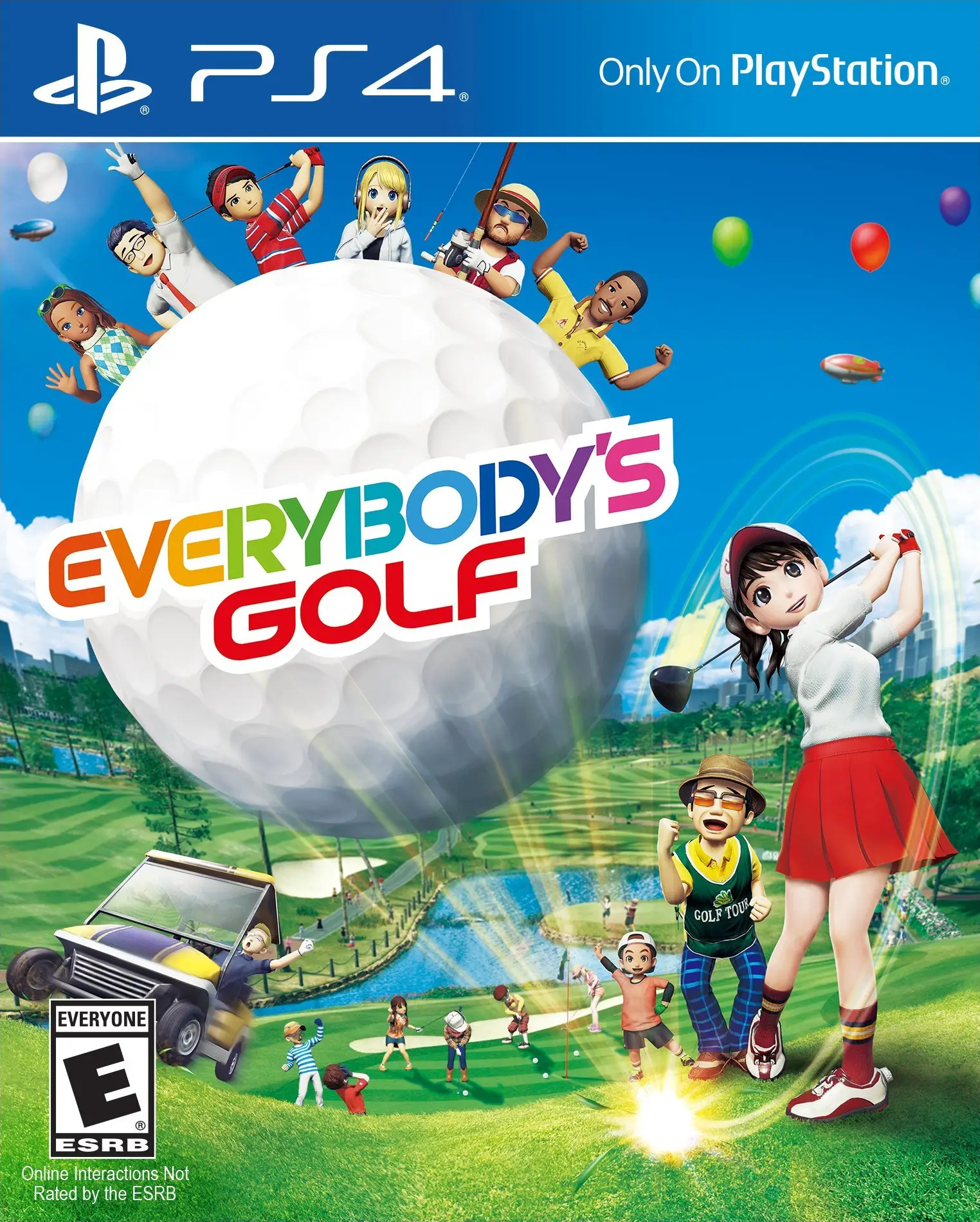 Capa de Everybody's Golf