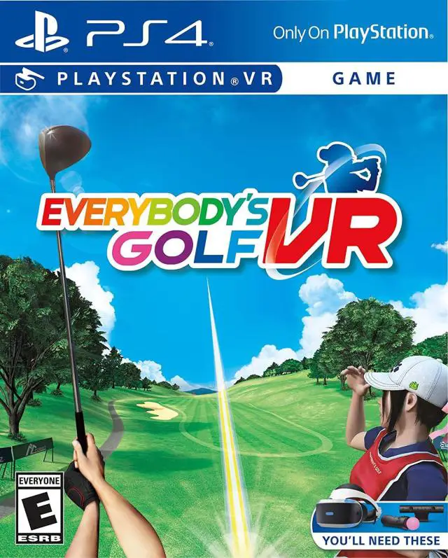 Capa de Everybody's Golf VR