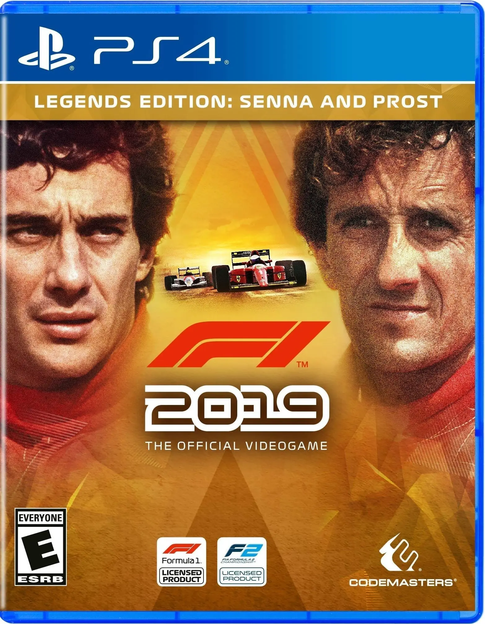 Capa de F1 2019 [Legends Edition: Senna and Prost]