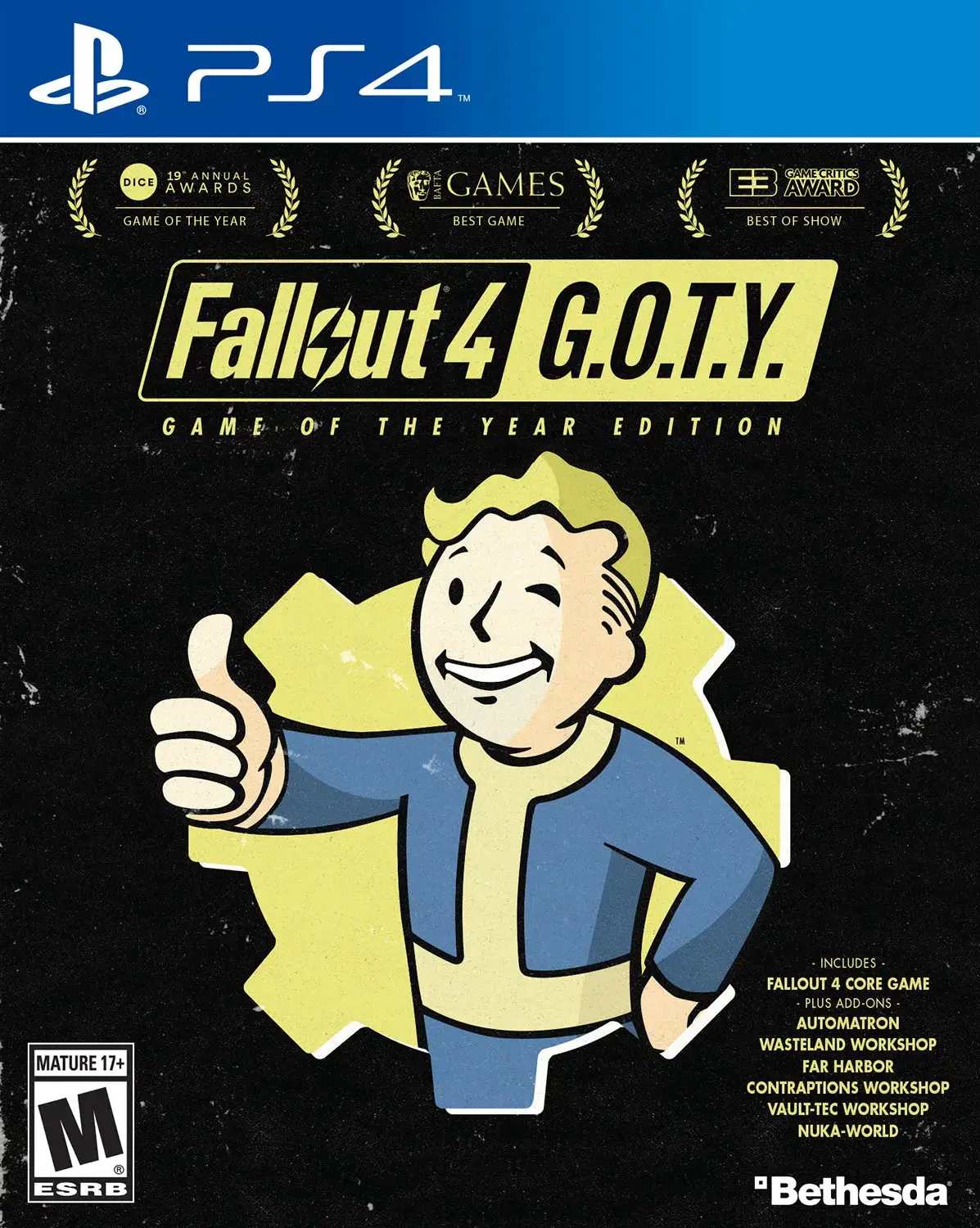 Capa de Fallout 4 [Game of The Year Edition]