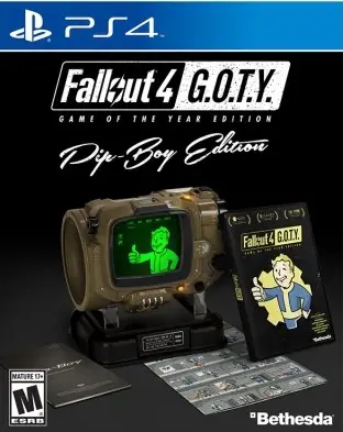 Capa de Fallout 4 Game of the Year Pip-Boy Edition