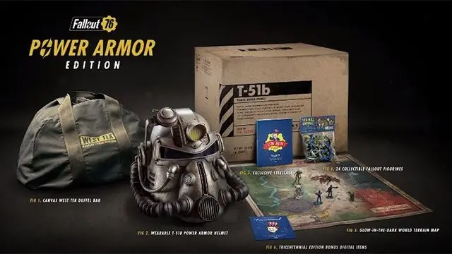 Capa de Fallout 76 Power Armor Edition