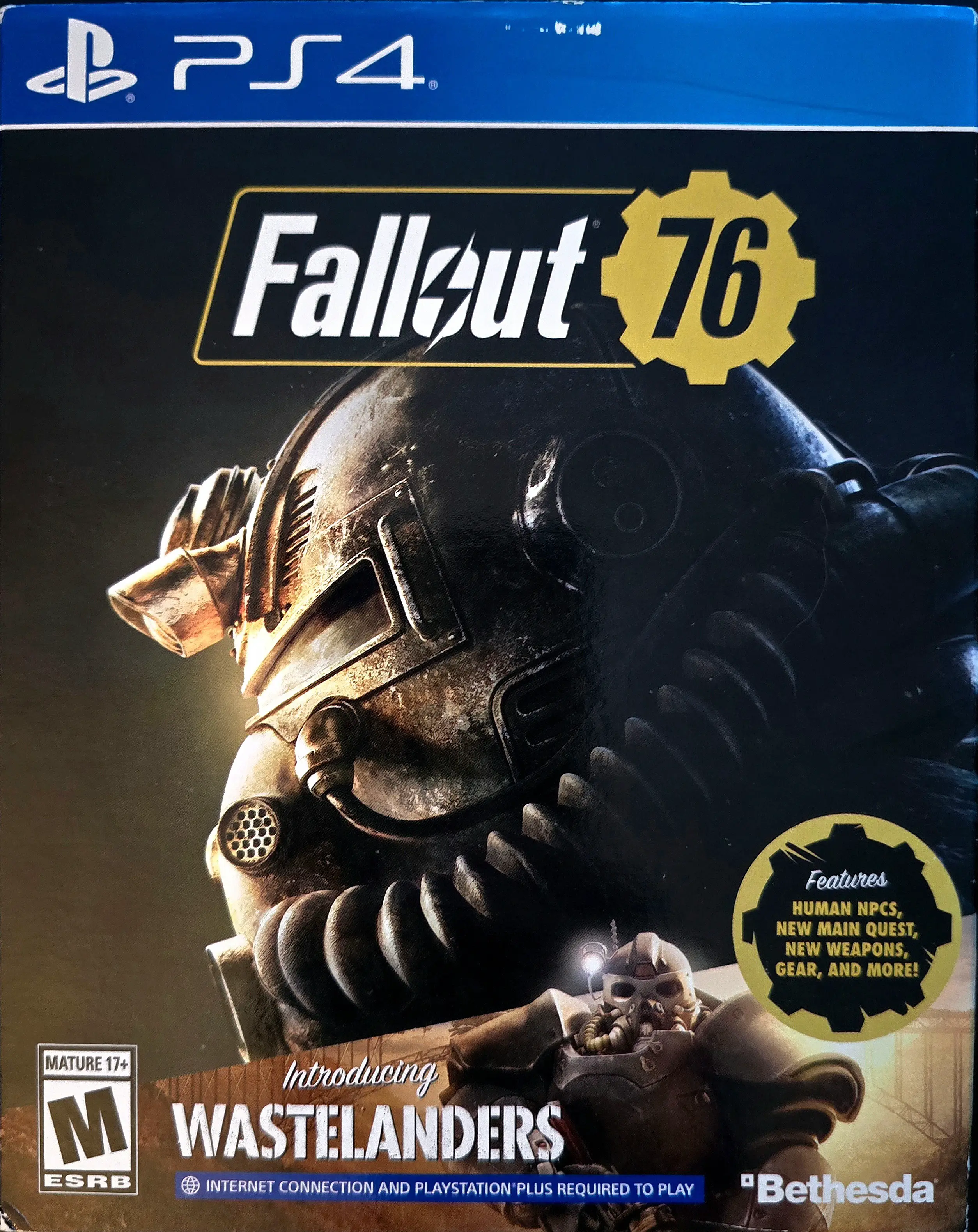 Capa de Fallout 76 [Wastelanders Edition]