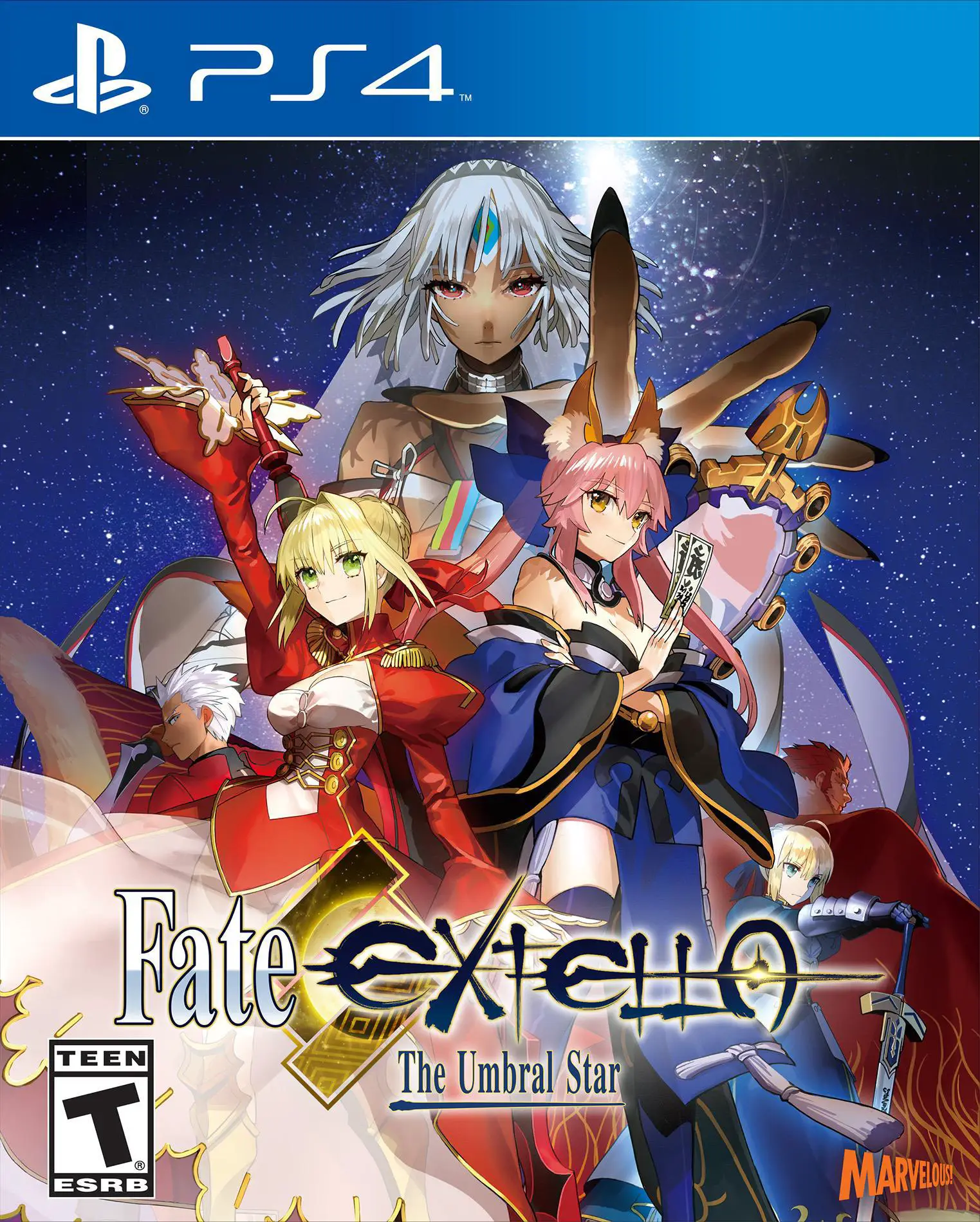 Capa de Fate/Extella: The Umbral Star