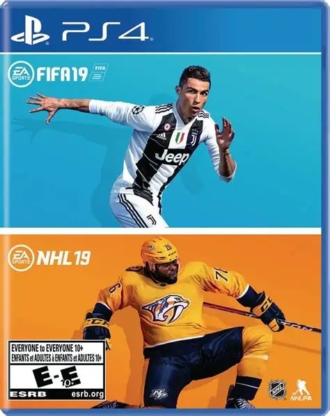 Capa de Fifa 19 & NHL 19
