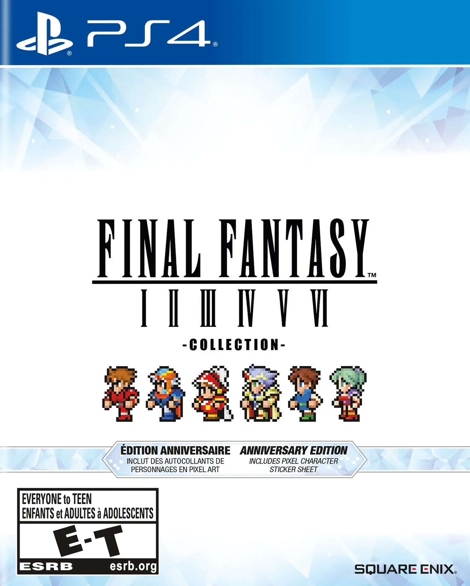 Capa de Final Fantasy I-VI Collection [Anniversary Edition]