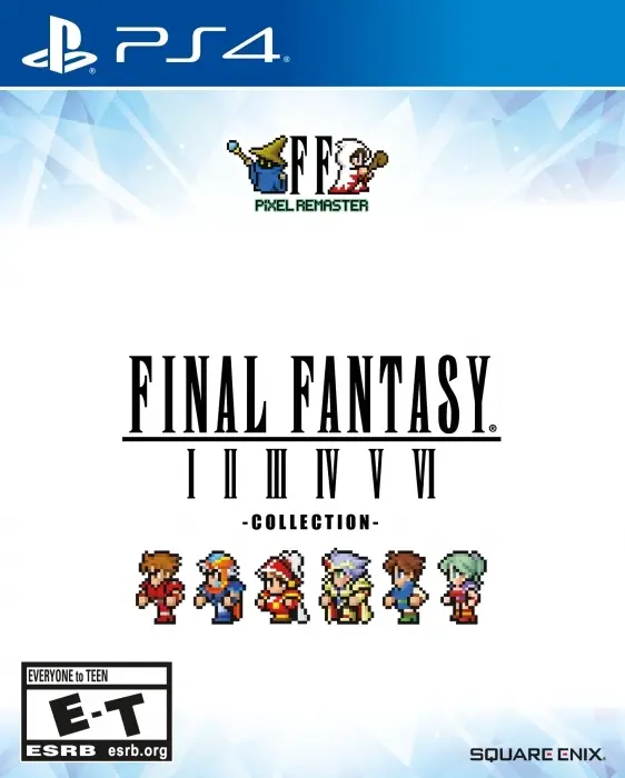Capa de Final Fantasy I-VI Collection Pixel Remaster