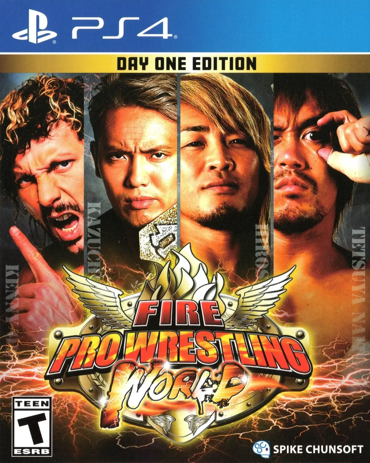 Capa de Fire Pro Wrestling World