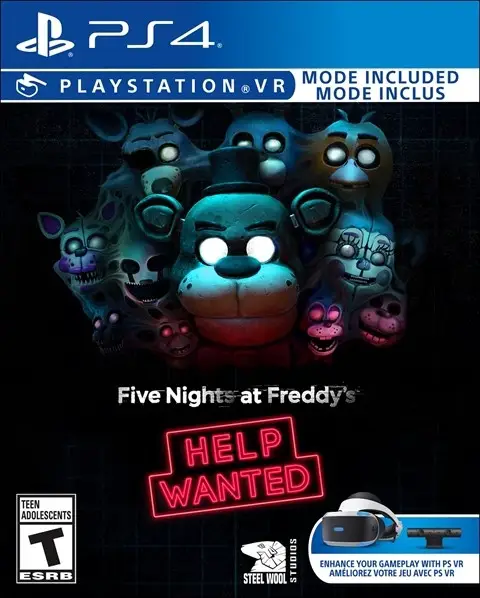 Capa de Five Nights at Freddy's: Help Wanted