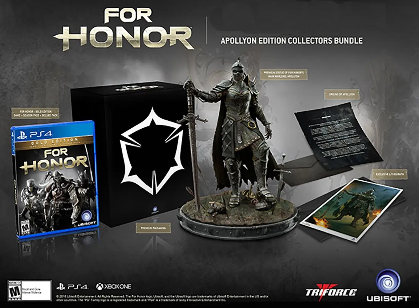 Capa de For Honor Apollyon Collectors Edition