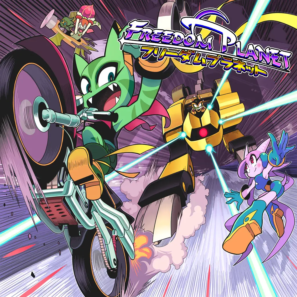Capa de Freedom Planet