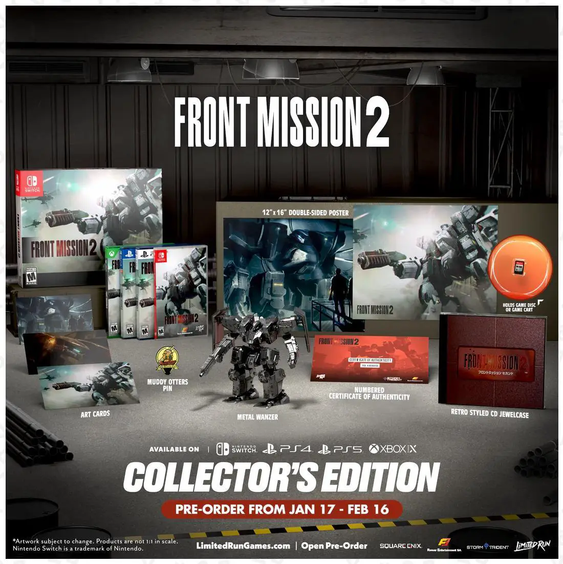 Capa de Front Mission 2 [Collector's Edition]