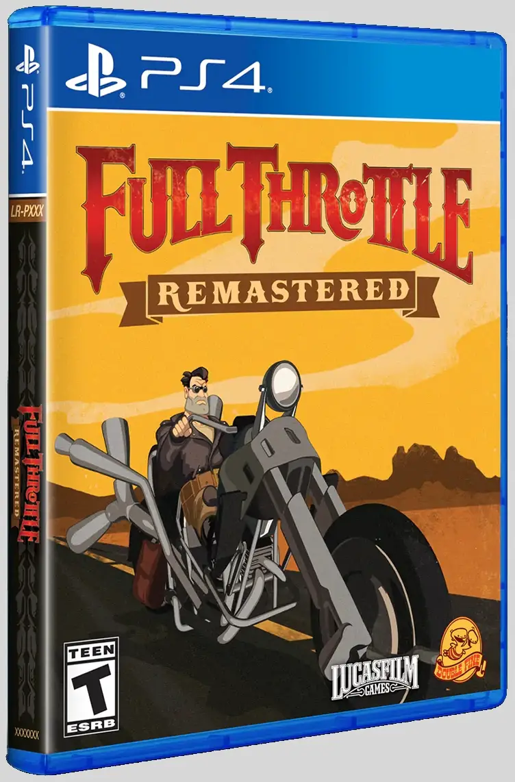 Capa de Full Throttle Remastered