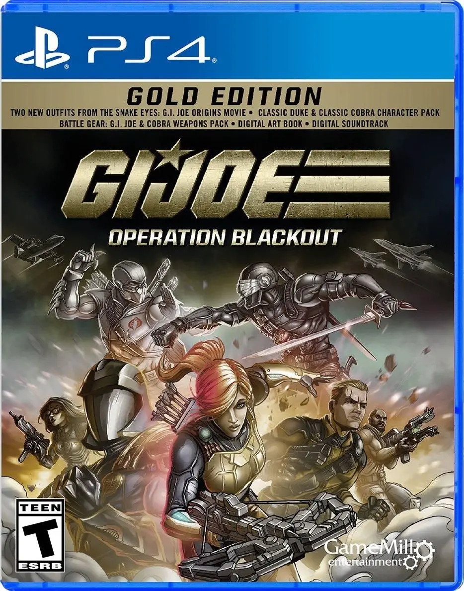Capa de G.I. Joe: Operation Blackout: Gold Edition