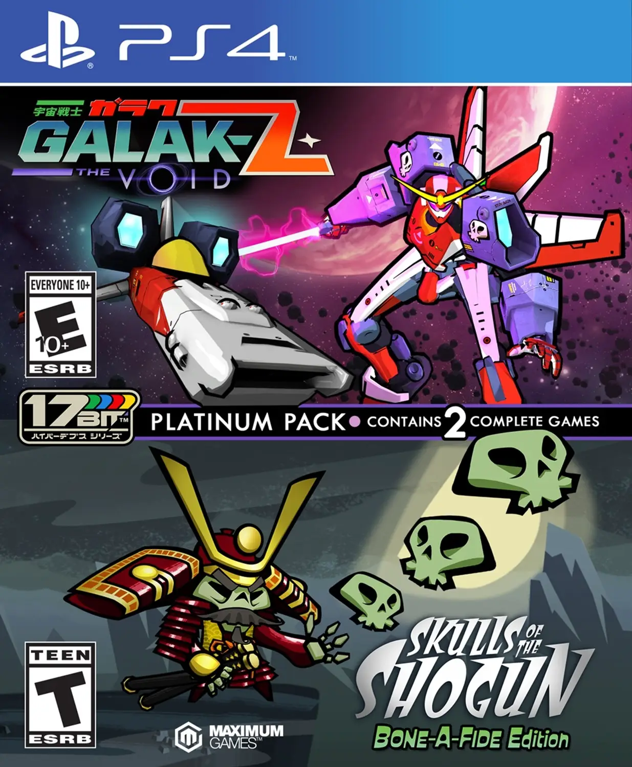 Capa de Galak-Z: The Void & Skulls of the Shogun: Bone-A-Fide Edition [Platinum Pack]